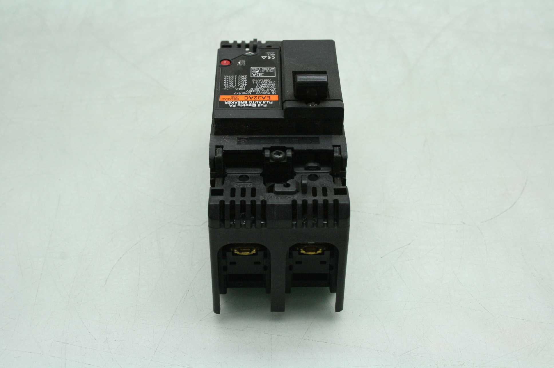 2 Fuji Electric EA32AC-BB2AEAC-030 Circuit Breaker 30A Double Pole - Used - Image 10
