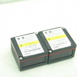 2 Symbol LS-1220-I222A Miniscan Fixed Laser Barcode Scanners - Used