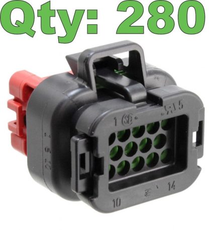 (280) New TE Connectivity / Deutsch 776273-1 AMPSEAL 14 Pos Connector - New - Image 7