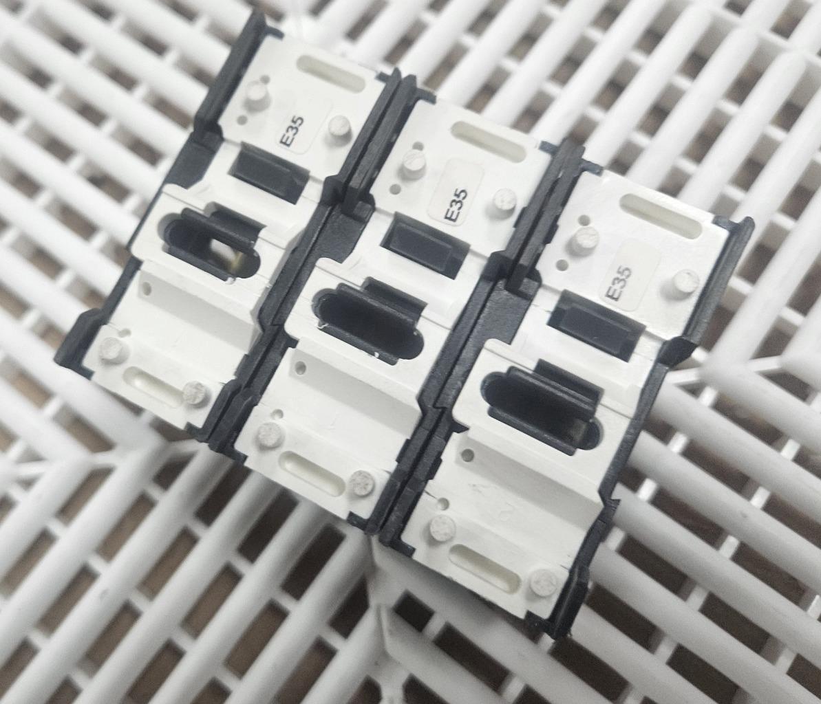 3 New Buss JTN60030 Fuse Holder 30A / 600V Fuses LPJ-10SP - Used - Image 12