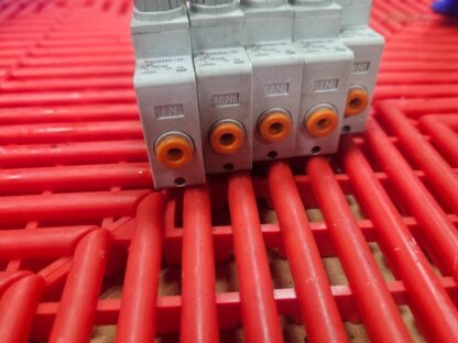 5 SMC ARM5SA-56-AZ Single Unit Type Inline Regulator 7~105 PSI 5/32" In/Out - Used - Image 4