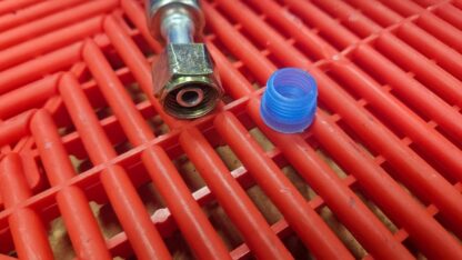 (5) Straight #6 (3/8") Crimp 5/8"-18 Female Beadlock A/C Hydraulic Fittings - New - Image 6