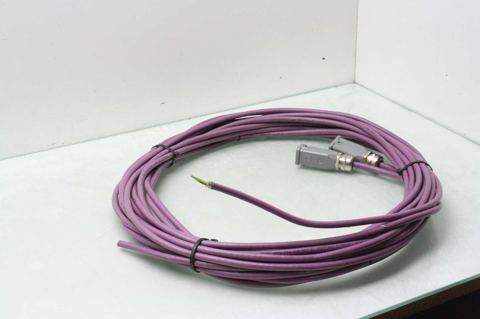 60' Lapp Kabel ProfiBus Unitronic Bus Cable L2/FIP 1 x 2 x 0.64 / 22 AWG E224252 - Used - Image 11
