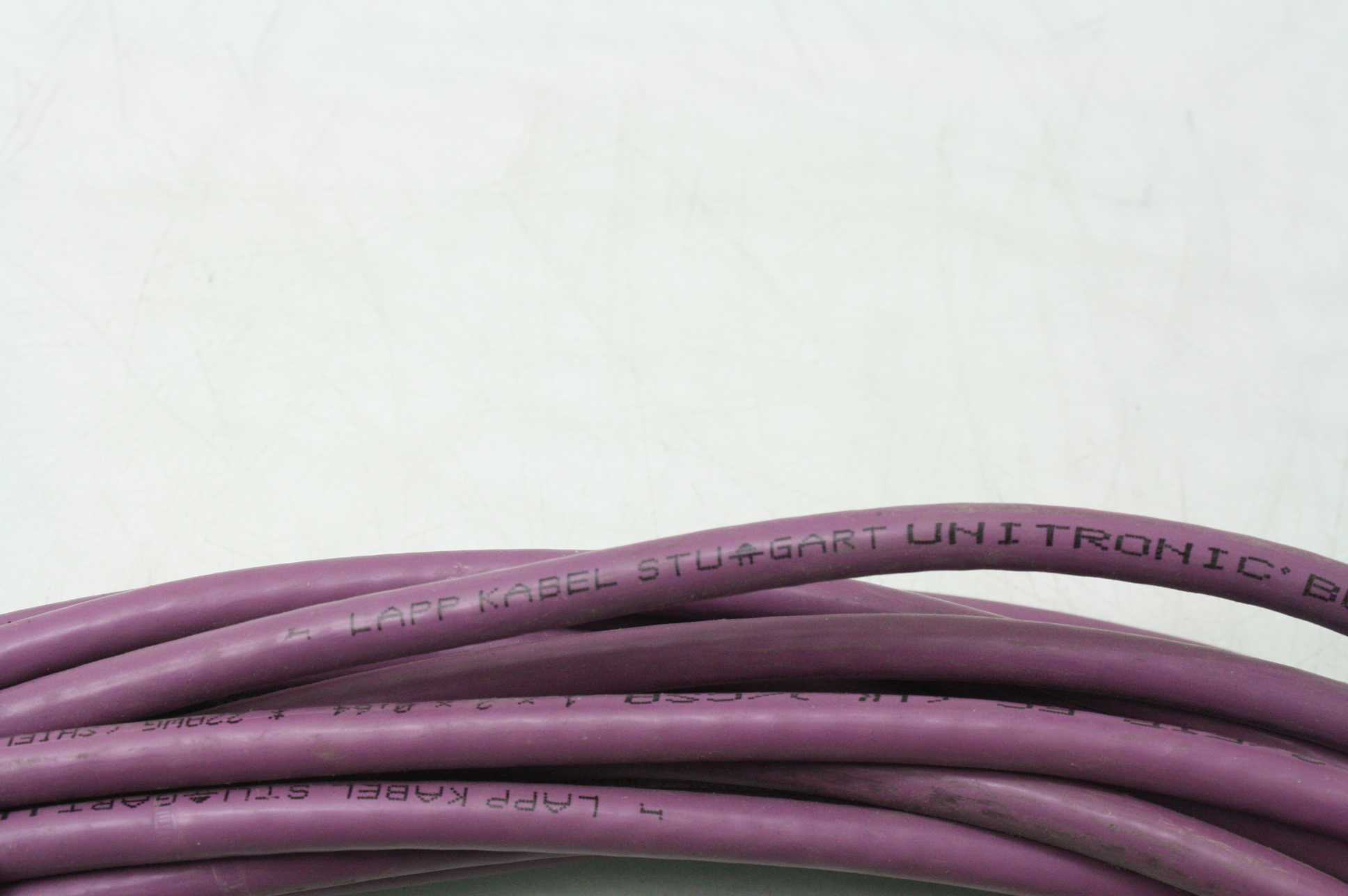60' Lapp Kabel ProfiBus Unitronic Bus Cable L2/FIP 1 x 2 x 0.64 / 22 AWG E224252 - Used - Image 13