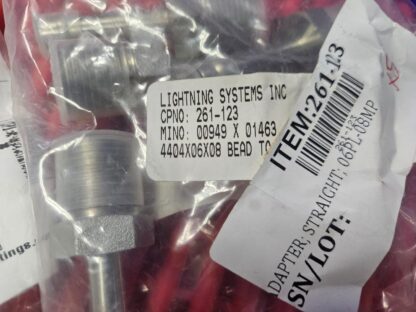 (8) Brennan 4404-06-08 3/8" Beaded Hose Barb x 1/2" Male NPT - New - Image 3