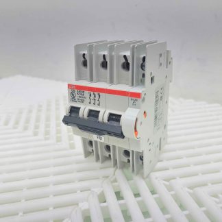 ABB S-203-UP-K16A 3-Pole Circuit Breaker 277/480Vac w/ S2C-H6RU - Used