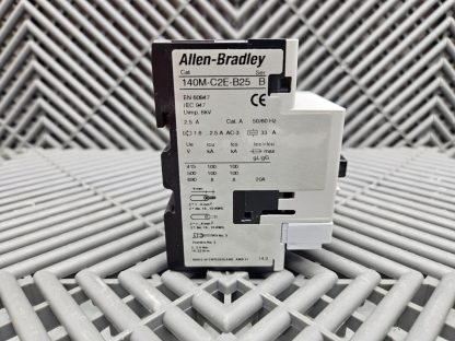 Allen-Bradley 140M-C2E-B25 Motor Protector 2.5A Circuit Breaker w/ 140M-C-A - Used - Image 9