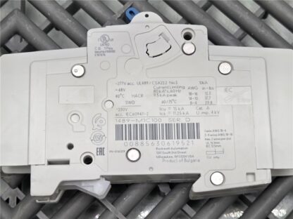 Allen Bradley 1489-M1C100 Ser. D Circuit Breaker 10A Single Pole Lot of 2 - Used - Image 11