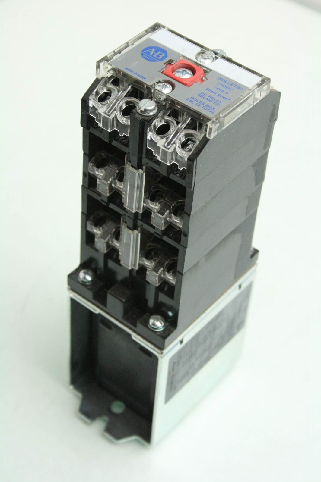 Allen-Bradley 700DC-P1000Z24 Industrial 8 Pole DC Relay 24V Coils - Used