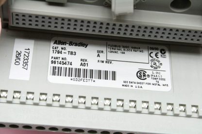 Allen Bradley Flex I/O Module 1794-OB16 Sourcing Output Ser. A 1794-TB3 Block - Used - Image 28