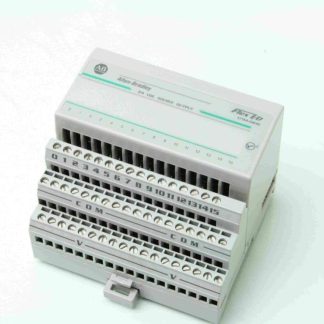 Allen Bradley Flex I/O Module 1794-OB16 Sourcing Output Ser. A 1794-TB3 Block - Used