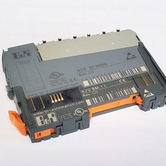 B&R Automation X20BM11 Bus Module w/ X20TB12 Terminal Block & X20ZF0000 Holder - Used