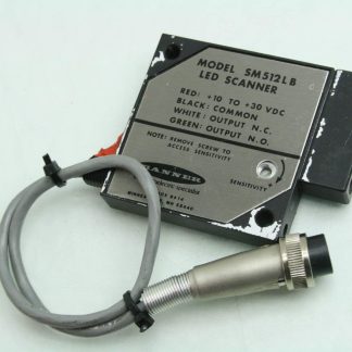 Banner SM512LB LED Scanner Diffuse Mode Proximity Photo Sensor - Used