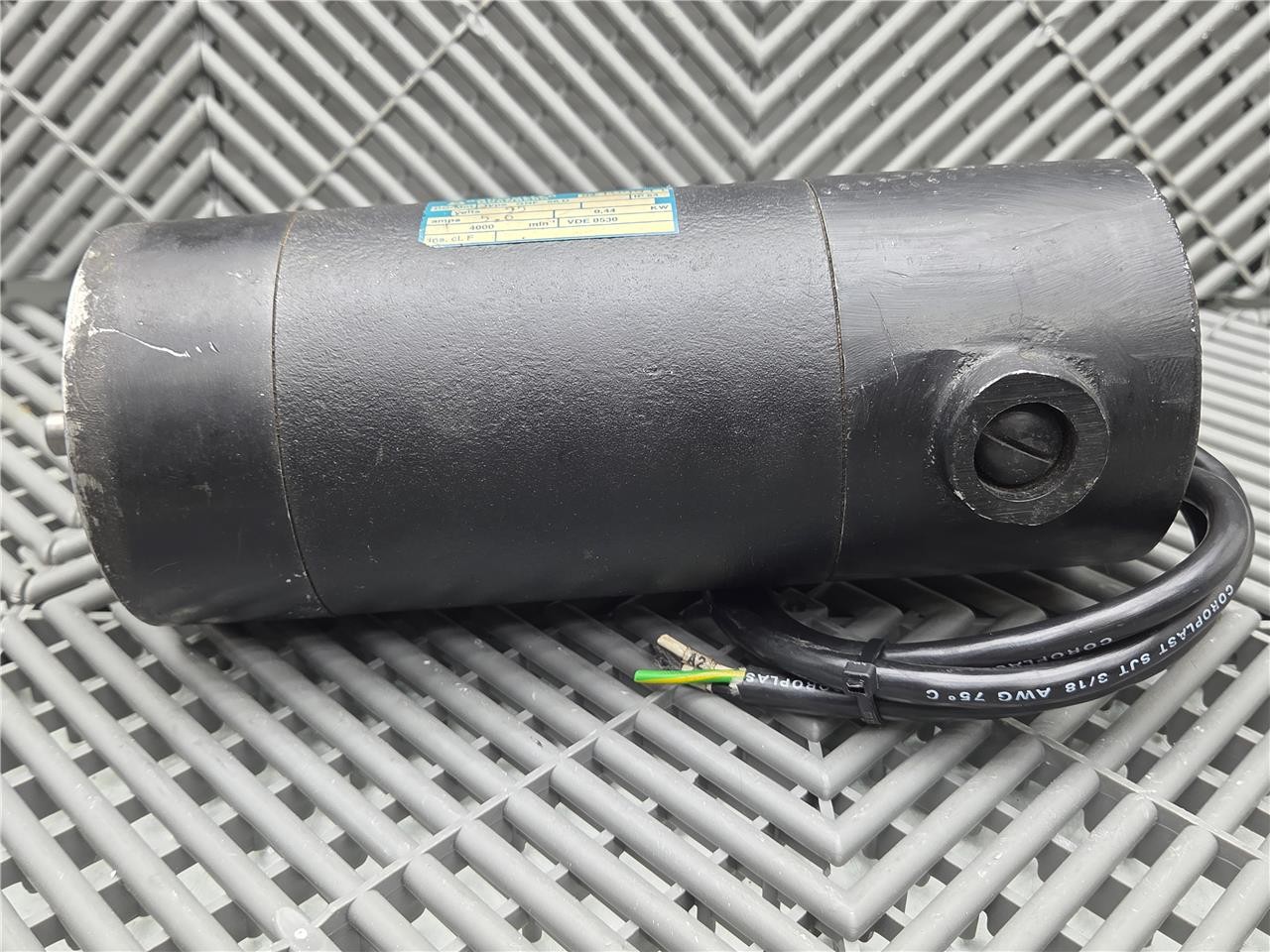 Baumuller Nurnberg GNF56D DC Motor 95V DC, 0.5 HP 4000rpm 109911 - Used - Image 7