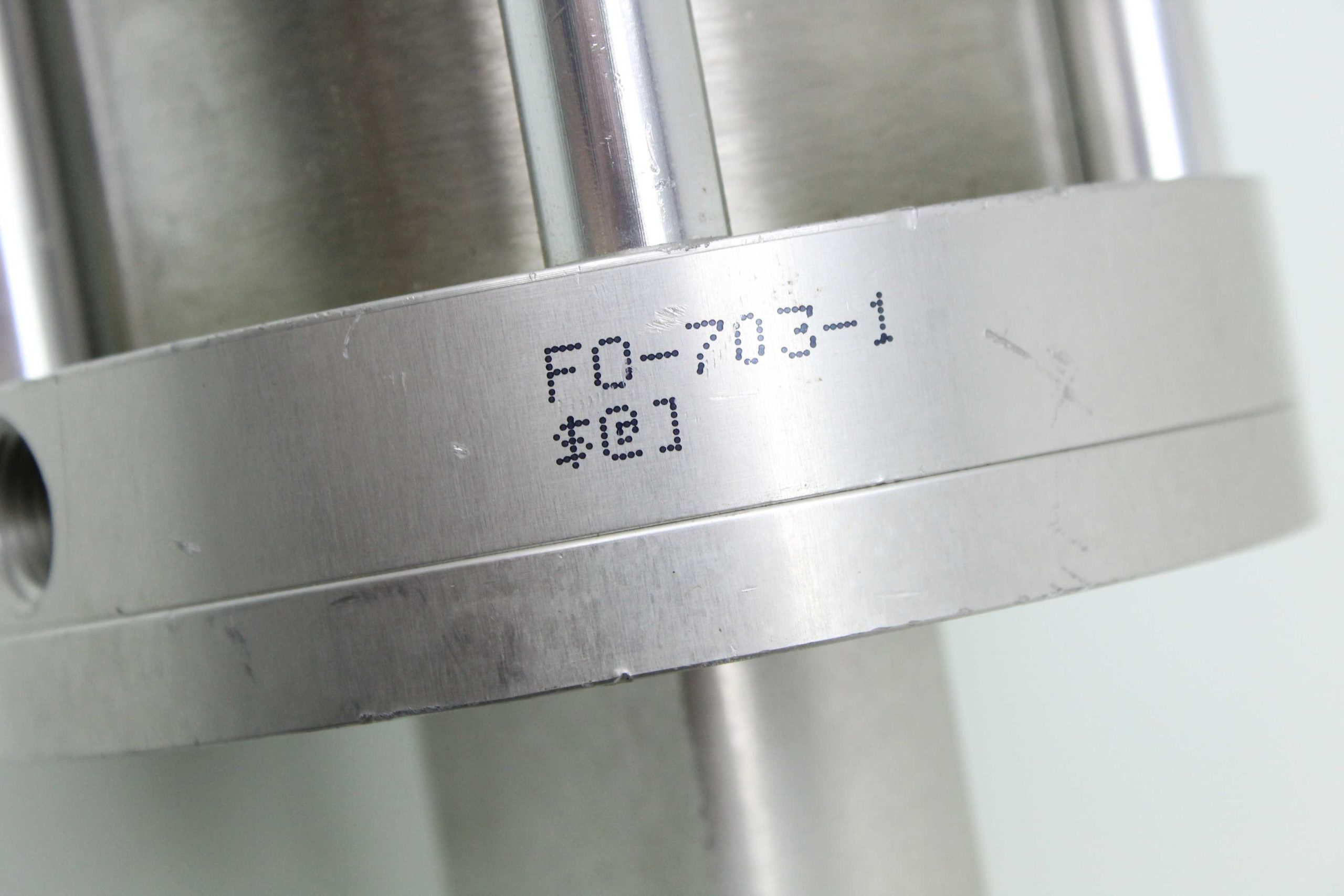 Bimba F0-703-1 Double Acting Pneumatic Cylinder 3" Bore x 3" Stroke - Used - Image 10
