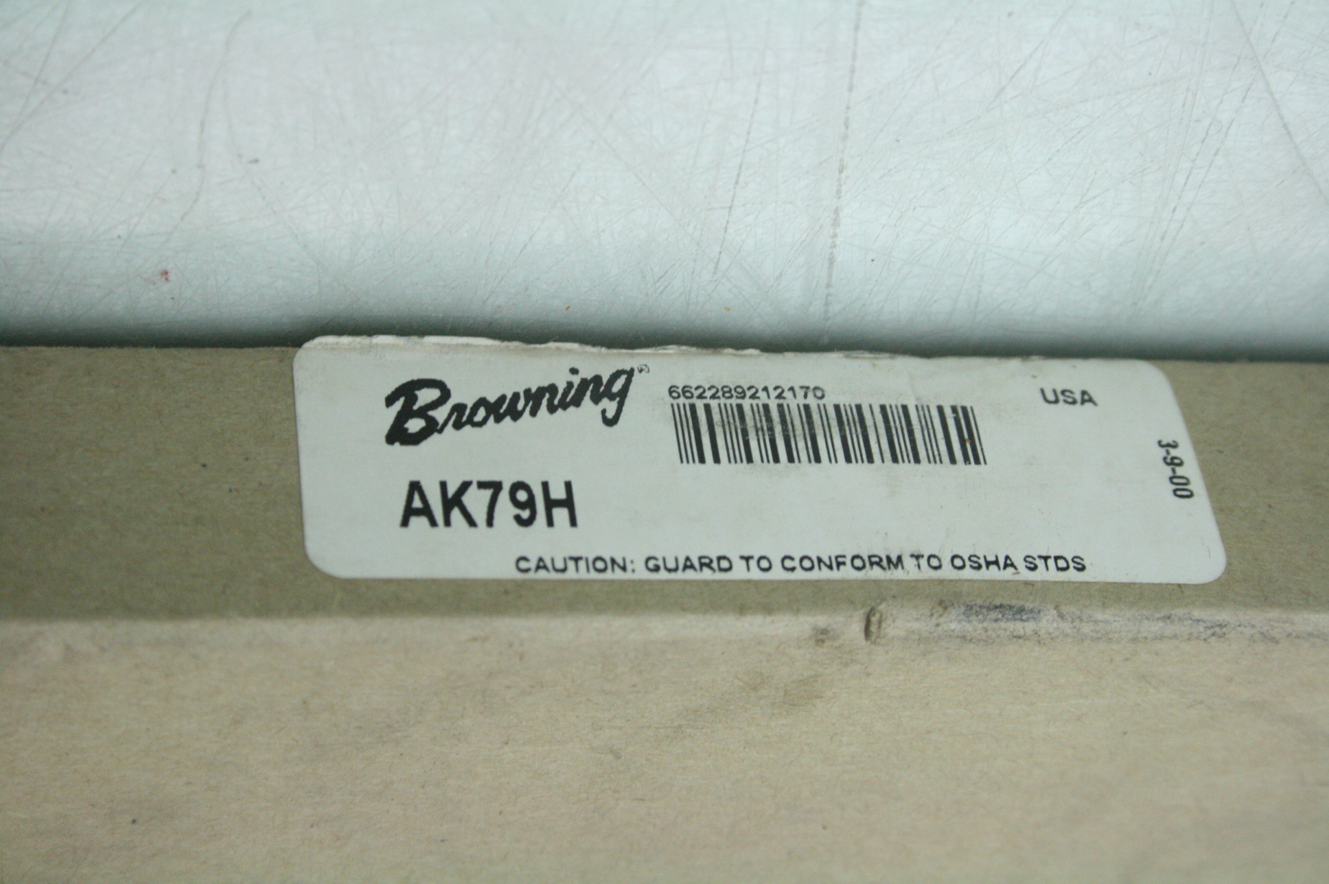 Browning AK79H Bushed Classical Gripbelt Sheave 4L, A, 3L Single Belt Groove - New - Image 10