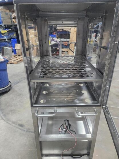 CRI Stainless HEPA Filter Cleanroom Sterile Mobile Cabinet SAM-18x18-SS-NCR - Used - Image 12