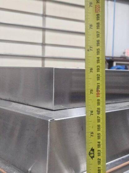 CRI Stainless HEPA Filter Cleanroom Sterile Mobile Cabinet SAM-18x18-SS-NCR - Used - Image 15