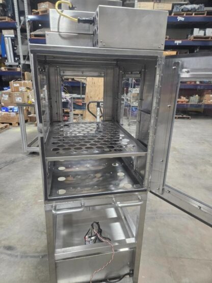 CRI Stainless HEPA Filter Cleanroom Sterile Mobile Cabinet SAM-18x18-SS-NCR - Used - Image 16