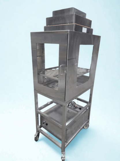 CRI Stainless HEPA Filter Cleanroom Sterile Mobile Cabinet SAM-18x18-SS-NCR - Used - Image 23