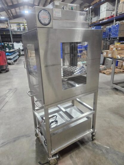 CRI Stainless HEPA Filter Cleanroom Sterile Mobile Cabinet SAM-18x18-SS-NCR - Used - Image 24