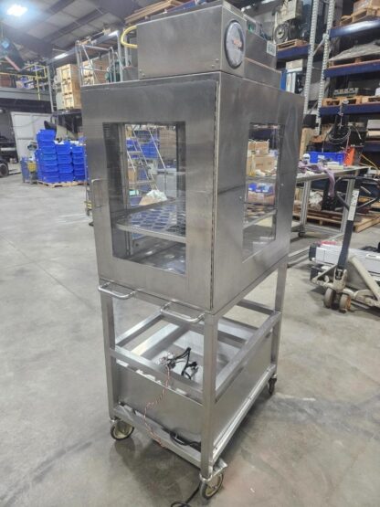 CRI Stainless HEPA Filter Cleanroom Sterile Mobile Cabinet SAM-18x18-SS-NCR - Used - Image 27