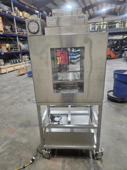 CRI Stainless HEPA Filter Cleanroom Sterile Mobile Cabinet SAM-18x18-SS-NCR - Used - Image 28