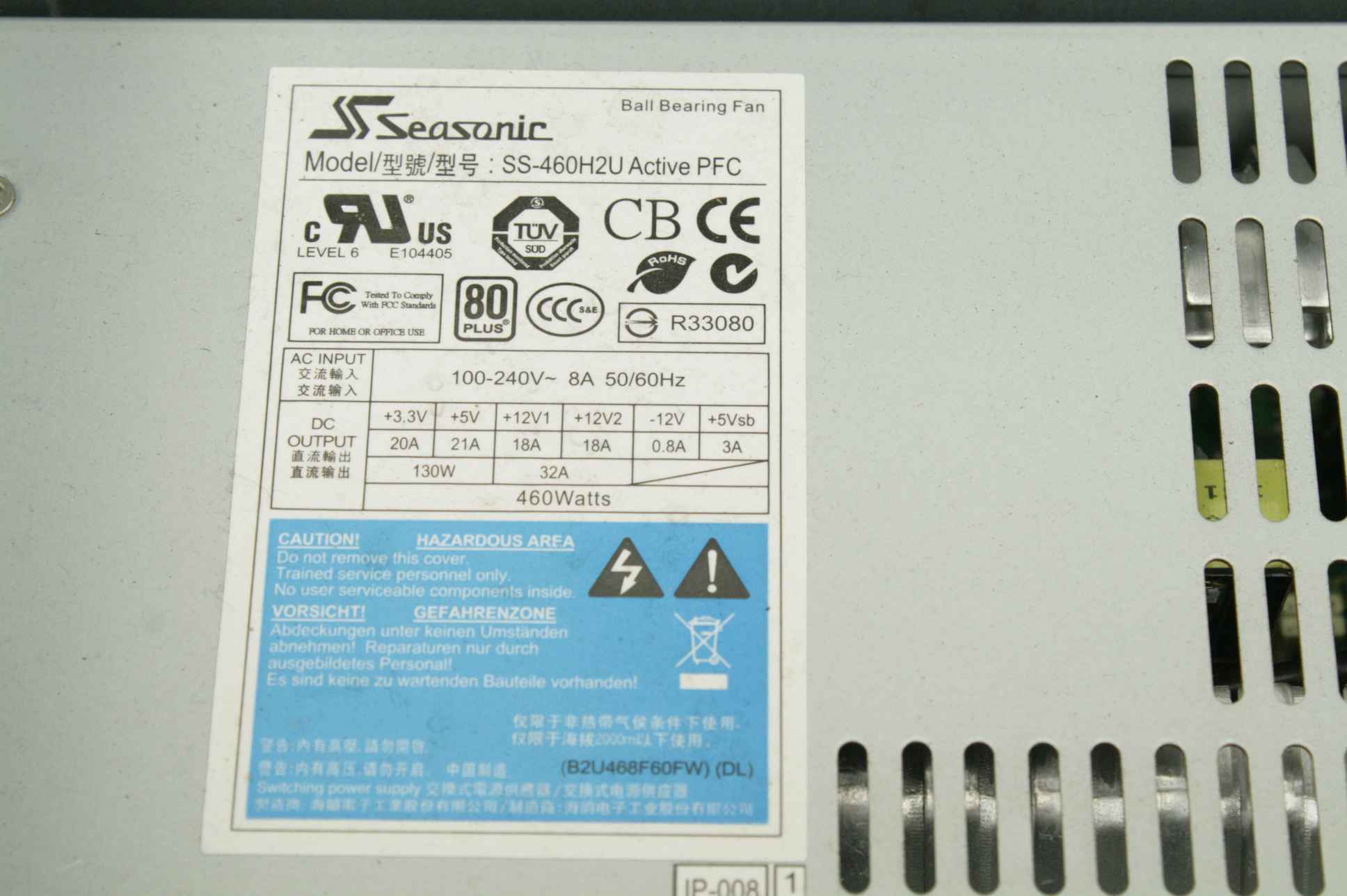 Chenbro RM31300 Chassis, SuperMicro X9DRi-F, Kingston 24 GBs Server - Used - Image 27