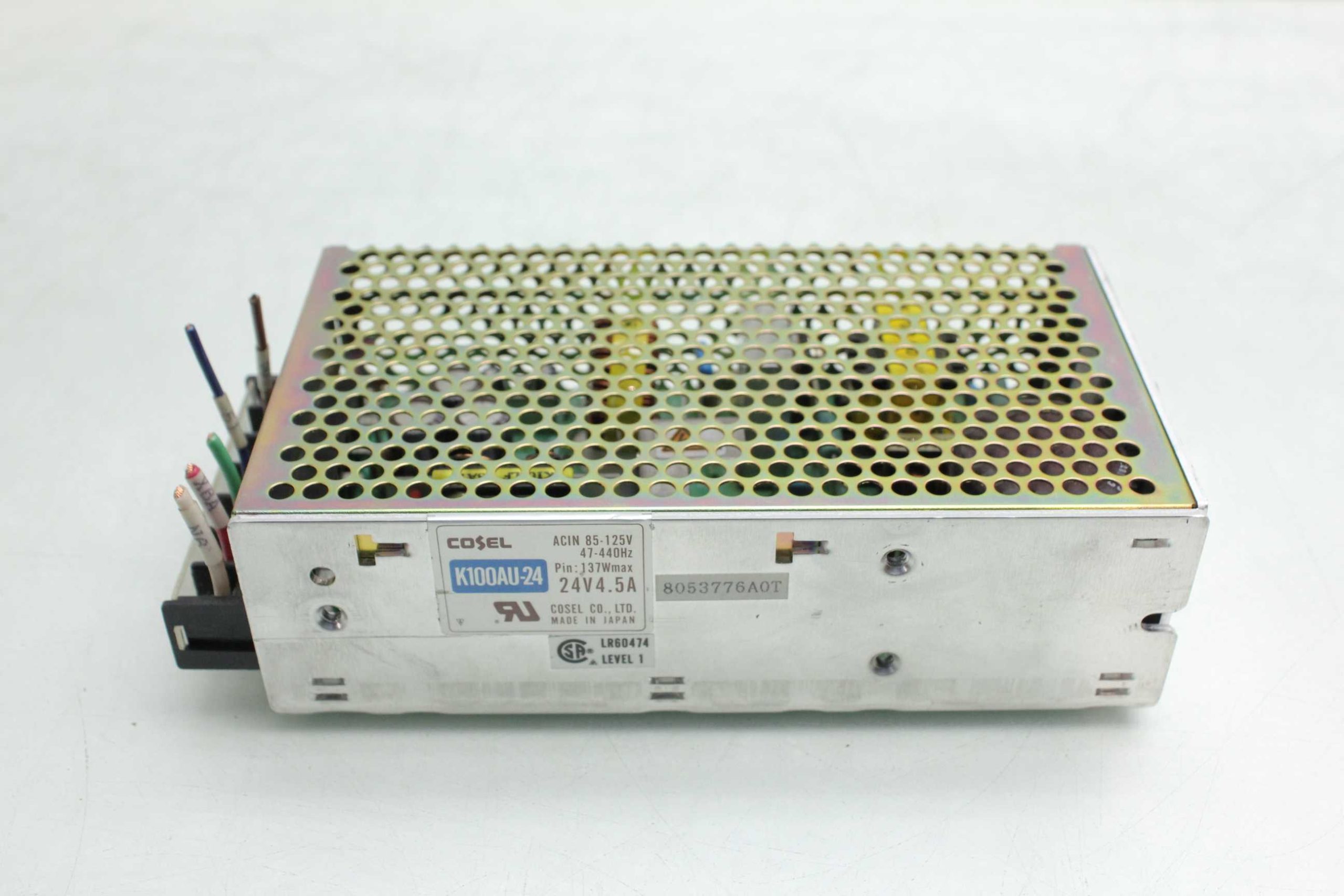 Cosel K100AU-24 Switching Power Supply 24 VDC 4.5A - Used - Image 6