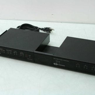 Crestron CEN-TVAV Control Module with ST-VC Volume Control on Module Rack Mount - Used