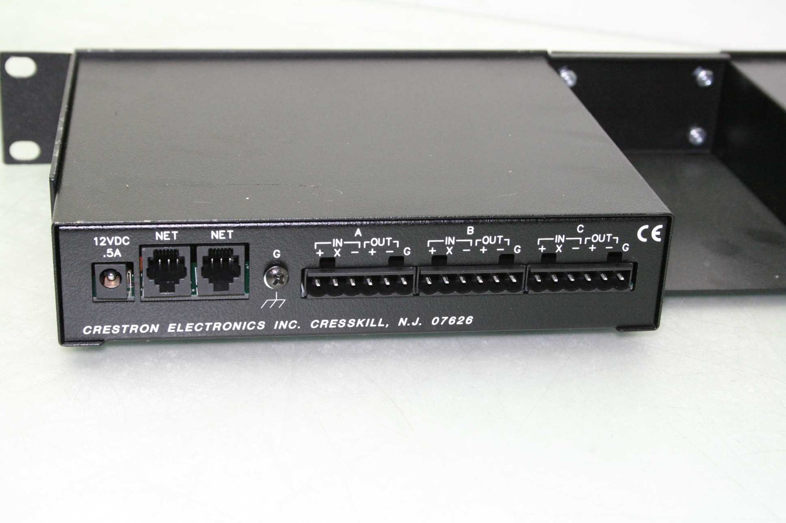 Crestron CEN-TVAV Control Module with ST-VC Volume Control on Module Rack Mount - Used - Image 7