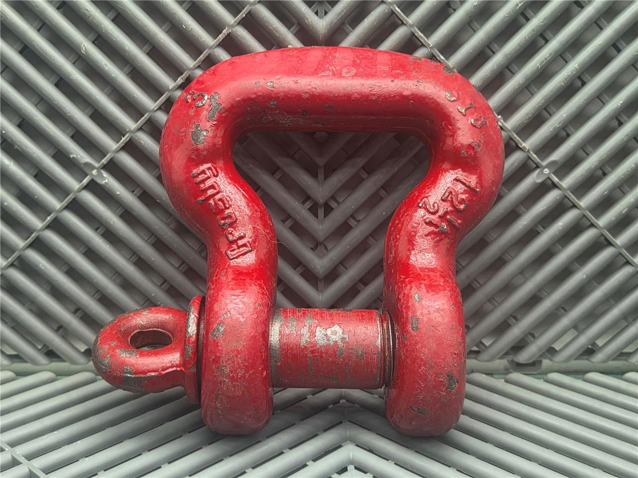 Crosby G-2410 12-1/2 Ton 1" Screw-Pin Web Anchor Shackle - Used - Image 4