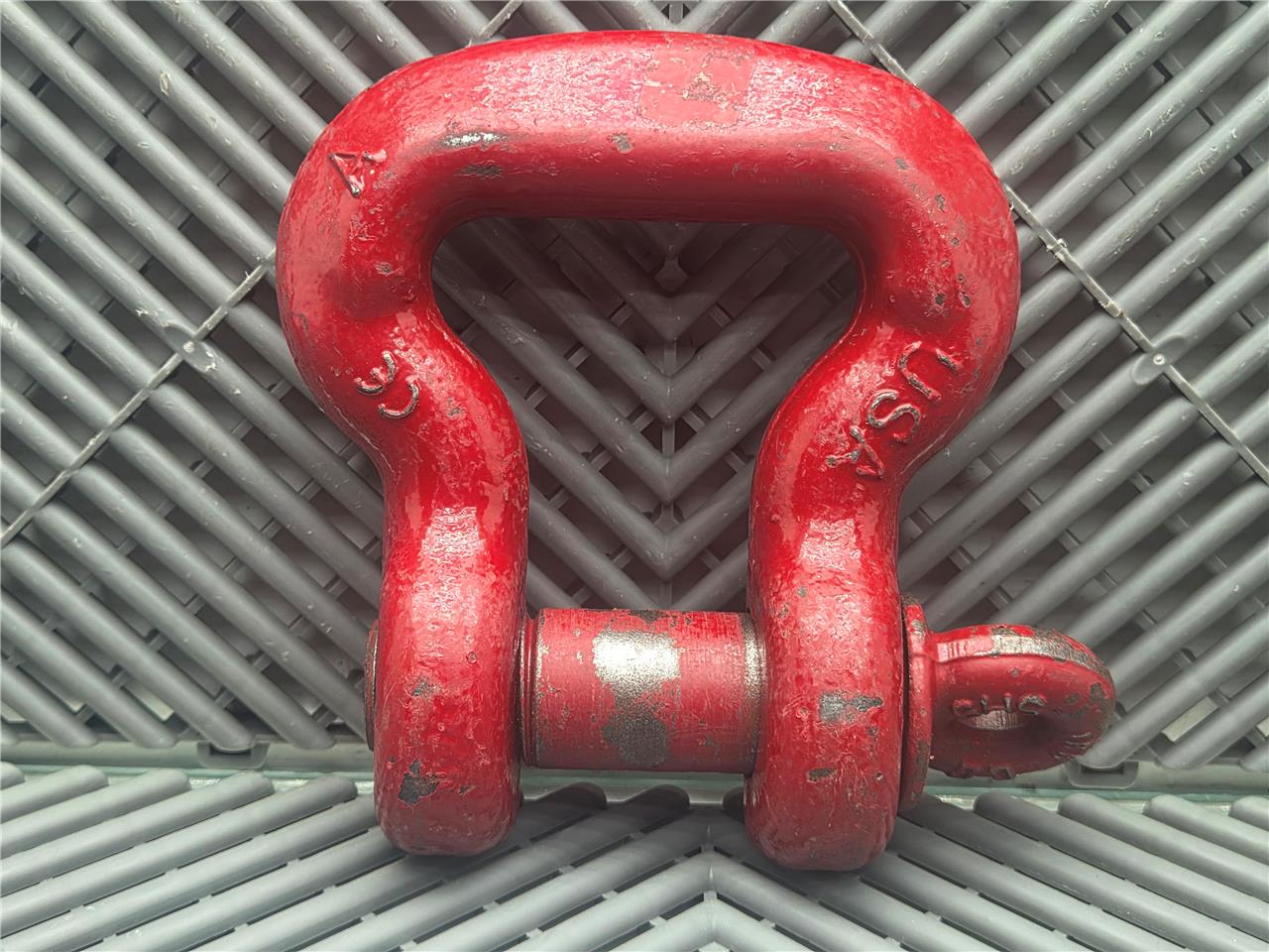 Crosby G-2410 12-1/2 Ton 1" Screw-Pin Web Anchor Shackle - Used - Image 10