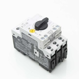 Eaton PKZM0-0,63 Thermal Magnetic Motor Protector 0.63 Amp, 3 Pole, 220-690 AC - Used