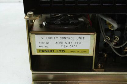 Fanuc Servo Drive A06B-6047-H0003 Velocity Control Unit A20B-0009-0320/11D Board - Used - Image 13