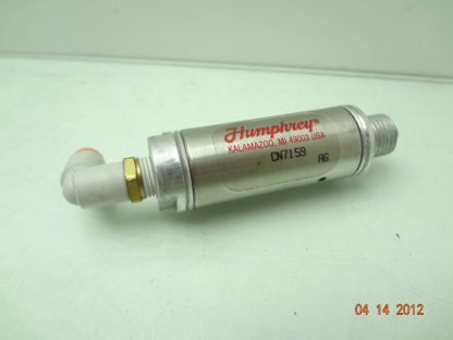 Humphrey CN7159 Single Acting Round Pneumatic Air Cylinder 34 Bore x 1 12 Used 171025239991 6