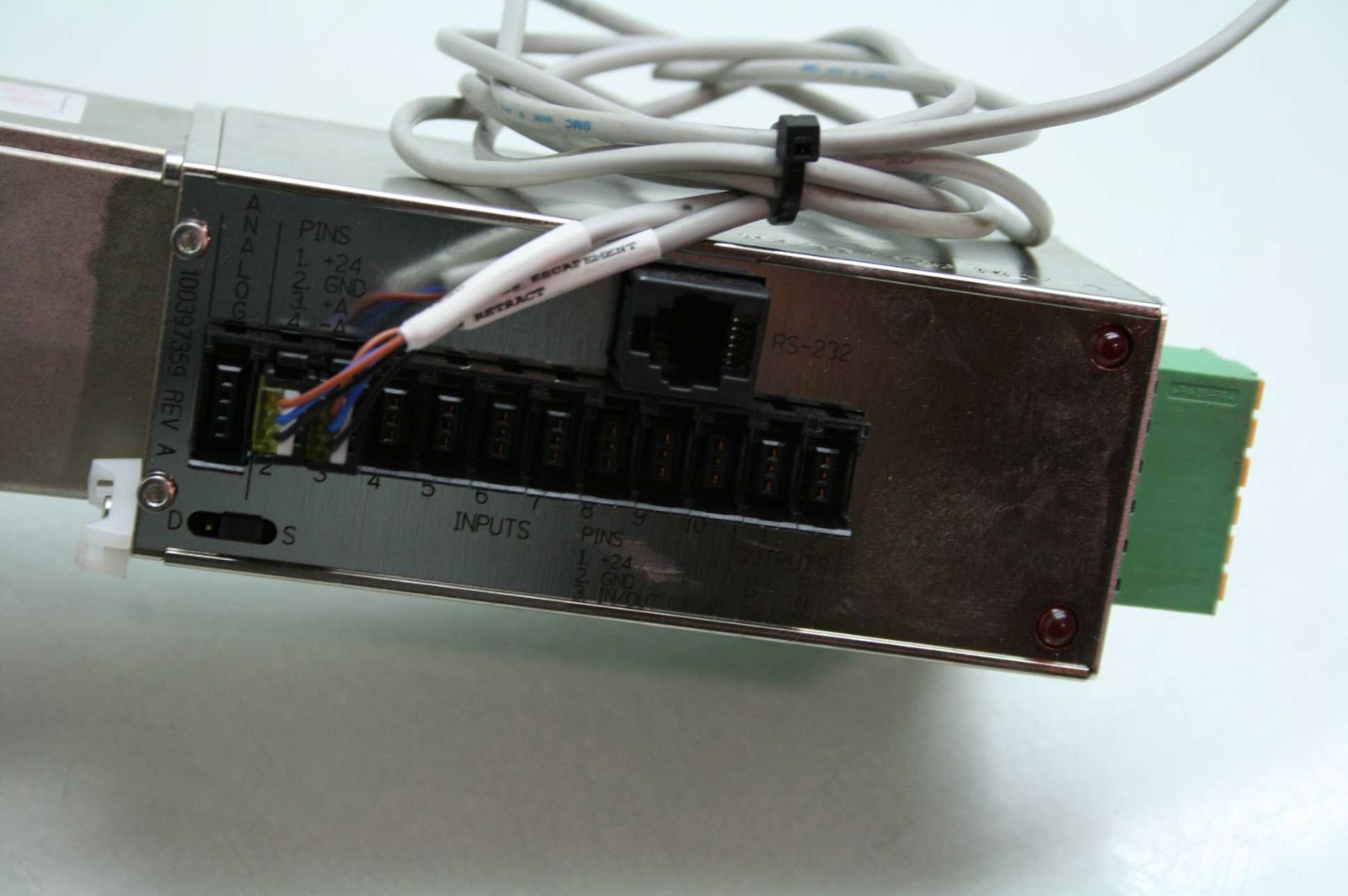 IAI DSCR-SA5-I-20-6-100 Ball Screw Drive Actuator 100mm Travel 100410846 Drive - Used - Image 4