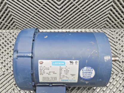 Leeson C6T17FC3K Motor 208-230 / 460V AC, 1740 RPM, 1.12 HP / 1.12 kW - Used - Image 6