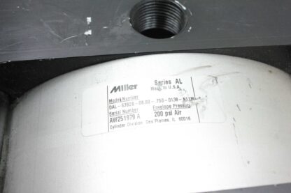 Miller Fluid Power DAL-63B2B-08.00-.750-138-N11M Air Cylinder / AL Series - Used - Image 20