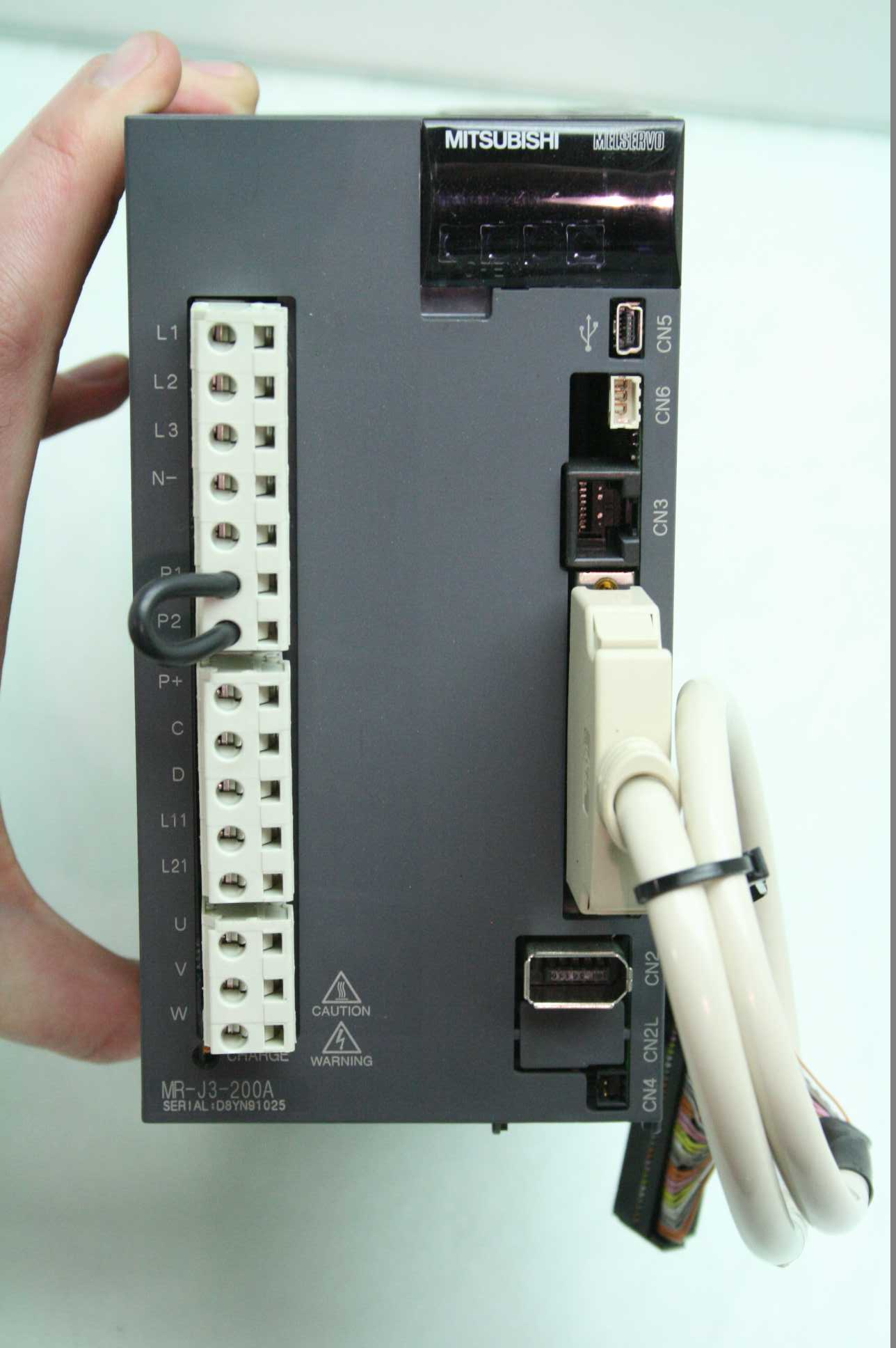 Mitsubishi MR-J3-200A AC Servo Drive / Amplifier 2 kW Output 3AC 200-230V - Used - Image 16