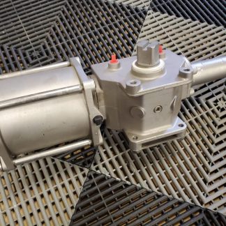 Morin 79S-023U-D000 Hydraulic Pneumatic Rotary Valve Actuator 1" Square - Used