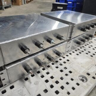 NWL WC0510 High Voltage Pulse Rackmount Capacitor Bank 3 kV / 2400 uF / 300A - Used