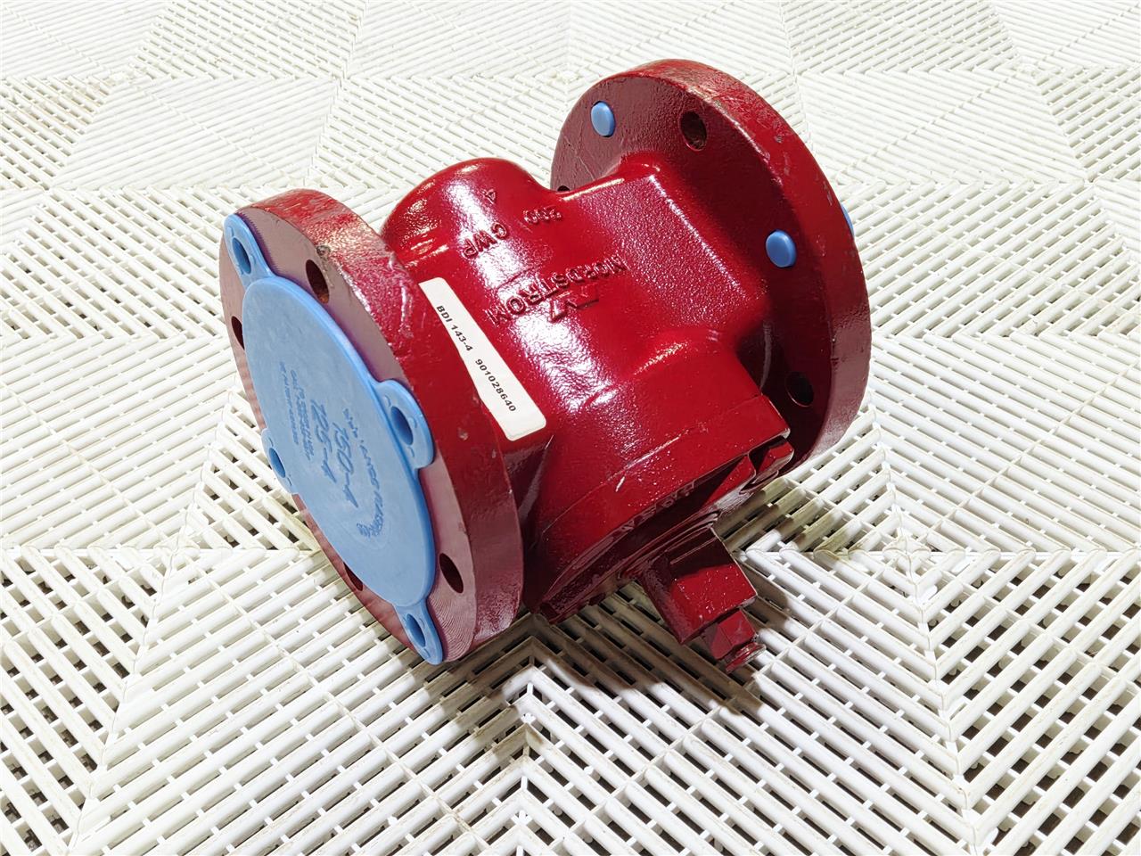 New Flowserve Nordstrom 143-4 Cast Iron Vandal Proof Lubricated Plug Valve 4" - New - Image 11