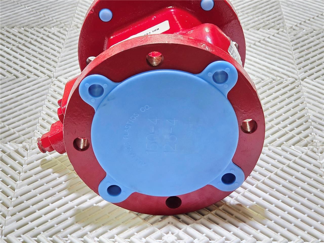 New Flowserve Nordstrom 143-4 Cast Iron Vandal Proof Lubricated Plug Valve 4" - New - Image 7