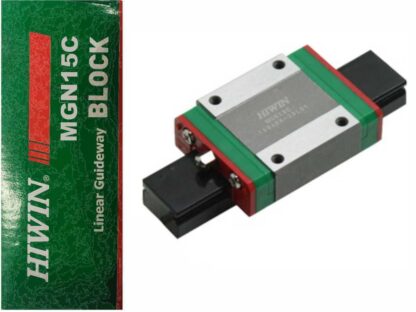 New Hiwin MGN15C Short / Standard Block / MGN15 Series / 15mm  - New