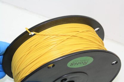 New Olympic 351-4 Spool 800' 22 AWG Yellow Hook Up Wire 105 Deg C UL1007/1569 - New - Image 6