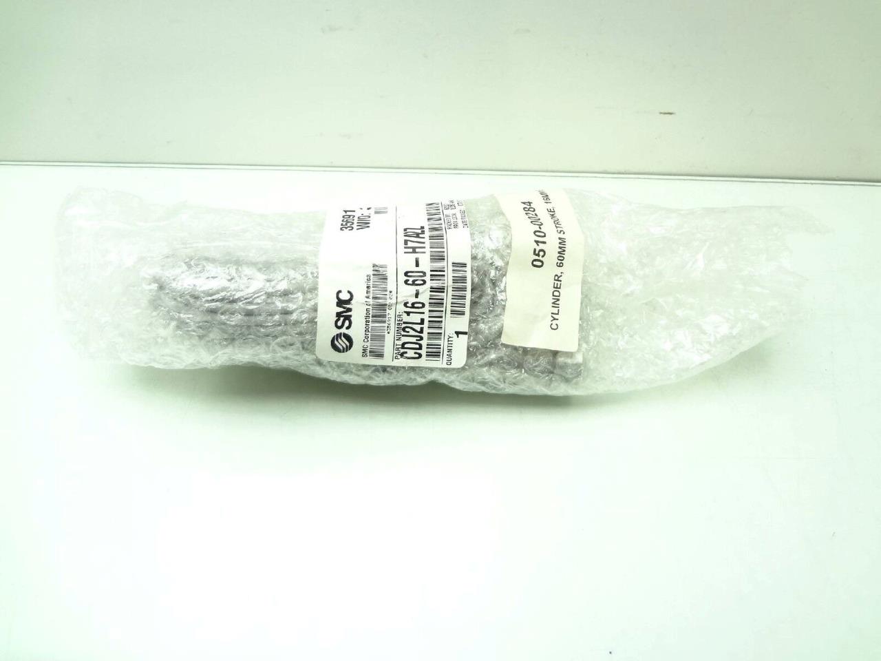 New SMC CDJ2L16-60-H7A2Z Pneumatic Cylinder 16mm x 60mm Stroke D-H7A2 Switch - New - Image 4