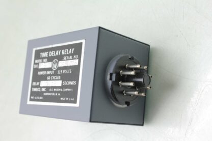 New TIMECO 591-18 AC Time Delay Socket Relay / .09 - .28 Delay Seconds - New - Image 3
