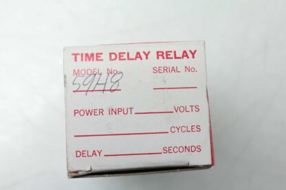 New TIMECO 591-18 AC Time Delay Socket Relay / .09 - .28 Delay Seconds - New - Image 6