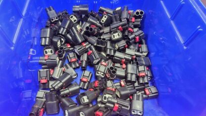 New Yazaki 7287-1990-30 Power Connector Housing Female 2 Pole - New - Image 8